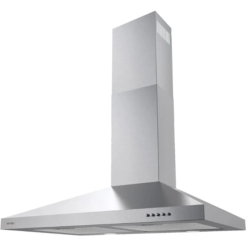 

Range Hood Stainless Steel, Wall Mount Vent Hood for Kitchen with Charcoal, Range Hoods with Ducted/Ductless You're Worth It