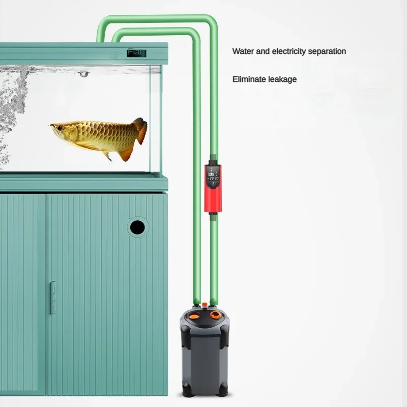 

Variable Frequency Heating Rod for Tropical Fish Tanks with Automatic Temperature Control and External Heater