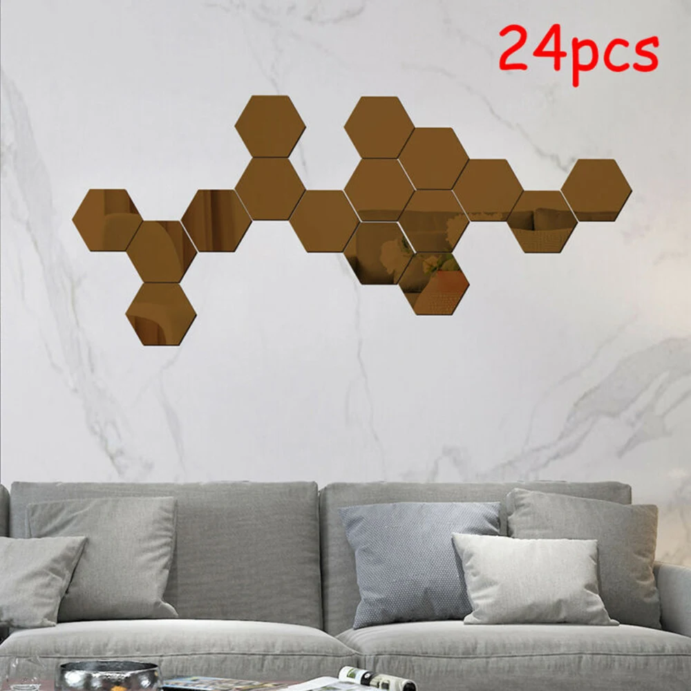 24Pcs 3D Mirror Hexagonal Wall Stickers Restaurant Aisle Floor Personality Decorative Mirror Paste Living Room Decals Decor DIY
24Pcs 3D Mirror Hexagonal Wall Stickers Restaurant Aisle Floor Personality Decorative Mirror Paste Living Room Decals Decor DIY