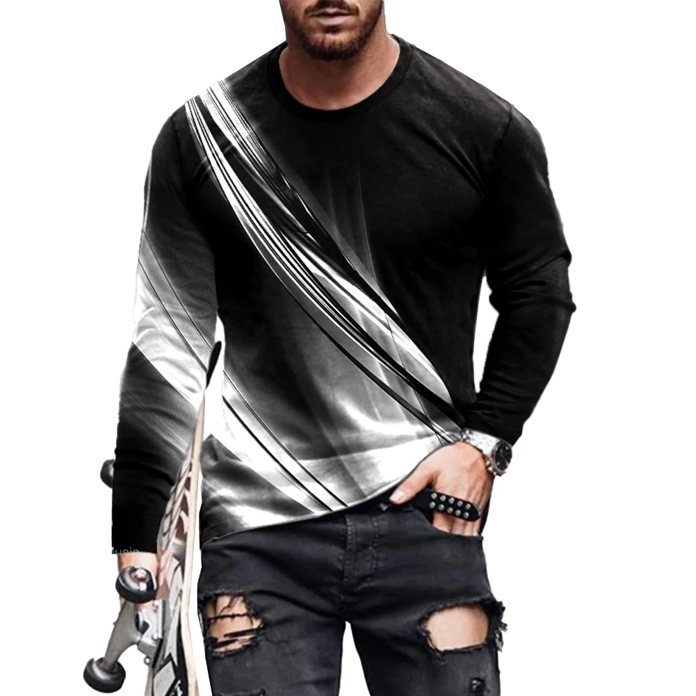 Autumn New Mens Long Sleeve Casual 3D Print T-Shirt Crew Neck Slim Fit Muscle Blouse Activewear Tops Tee Male Warm Shirts
Autumn New Mens Long Sleeve Casual 3D Print T-Shirt Crew Neck Slim Fit Muscle Blouse Activewear Tops Tee Male Warm Shirts