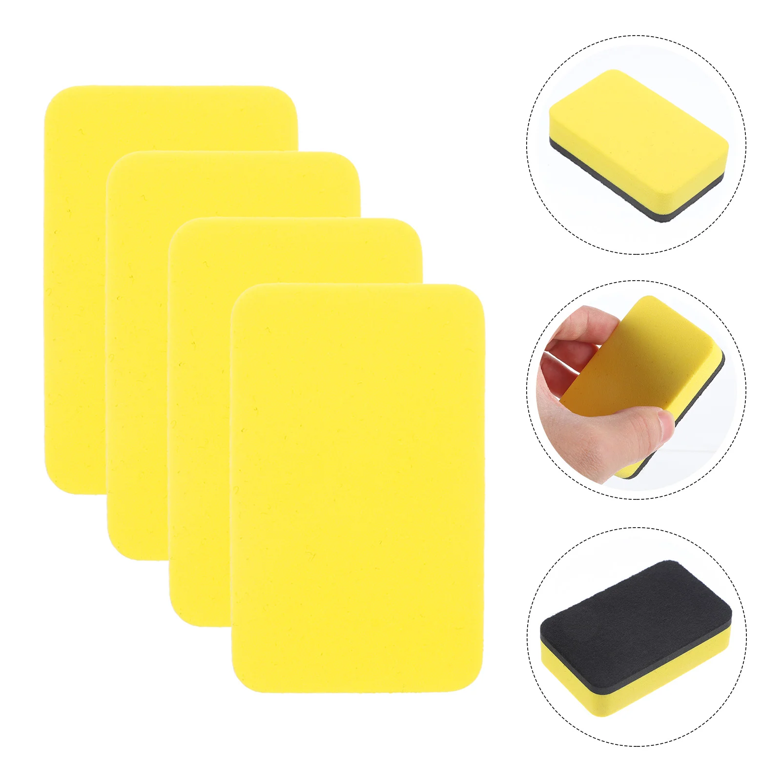 Erasers for Office Supplies Whiteboard Felt Blackboard Cleaner School Teacher Classroom Wiper 1 Set/36pcs (yellow) Magnetic Dry
Erasers for Office Supplies Whiteboard Felt Blackboard Cleaner School Teacher Classroom Wiper 1 Set/36pcs (yellow) Magnetic Dry