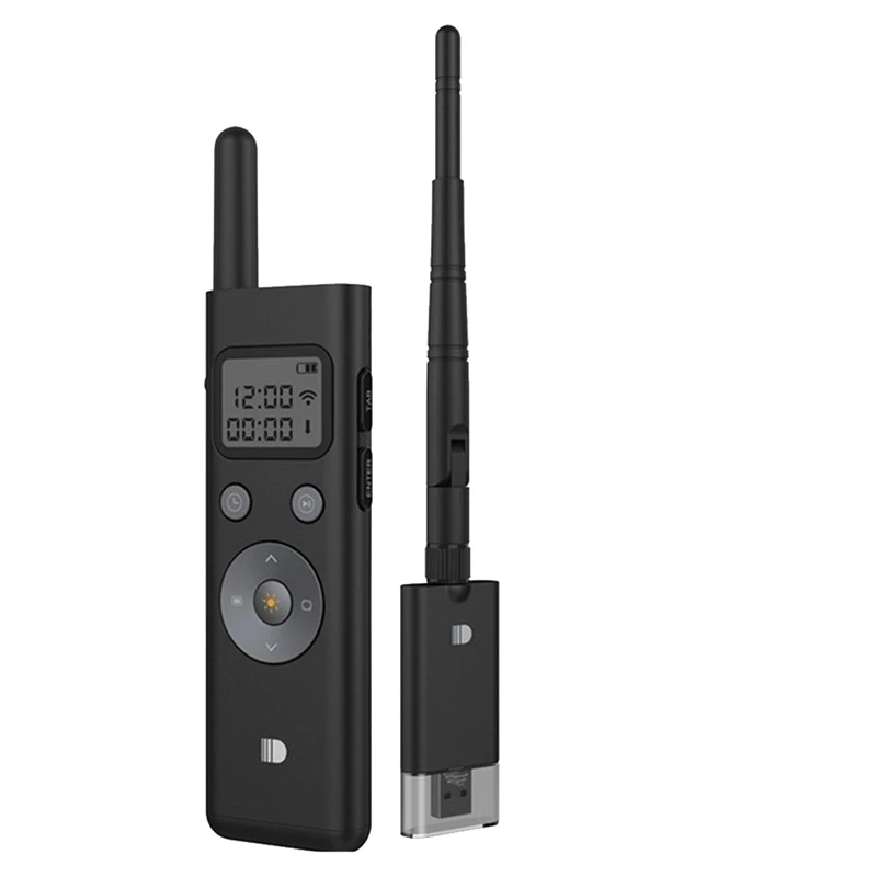 1Set Wireless Powerpoint Presentation PPT Pointer Clicker Presenter Green Light RF Remote Control LCD Display
1Set Wireless Powerpoint Presentation PPT Pointer Clicker Presenter Green Light RF Remote Control LCD Display