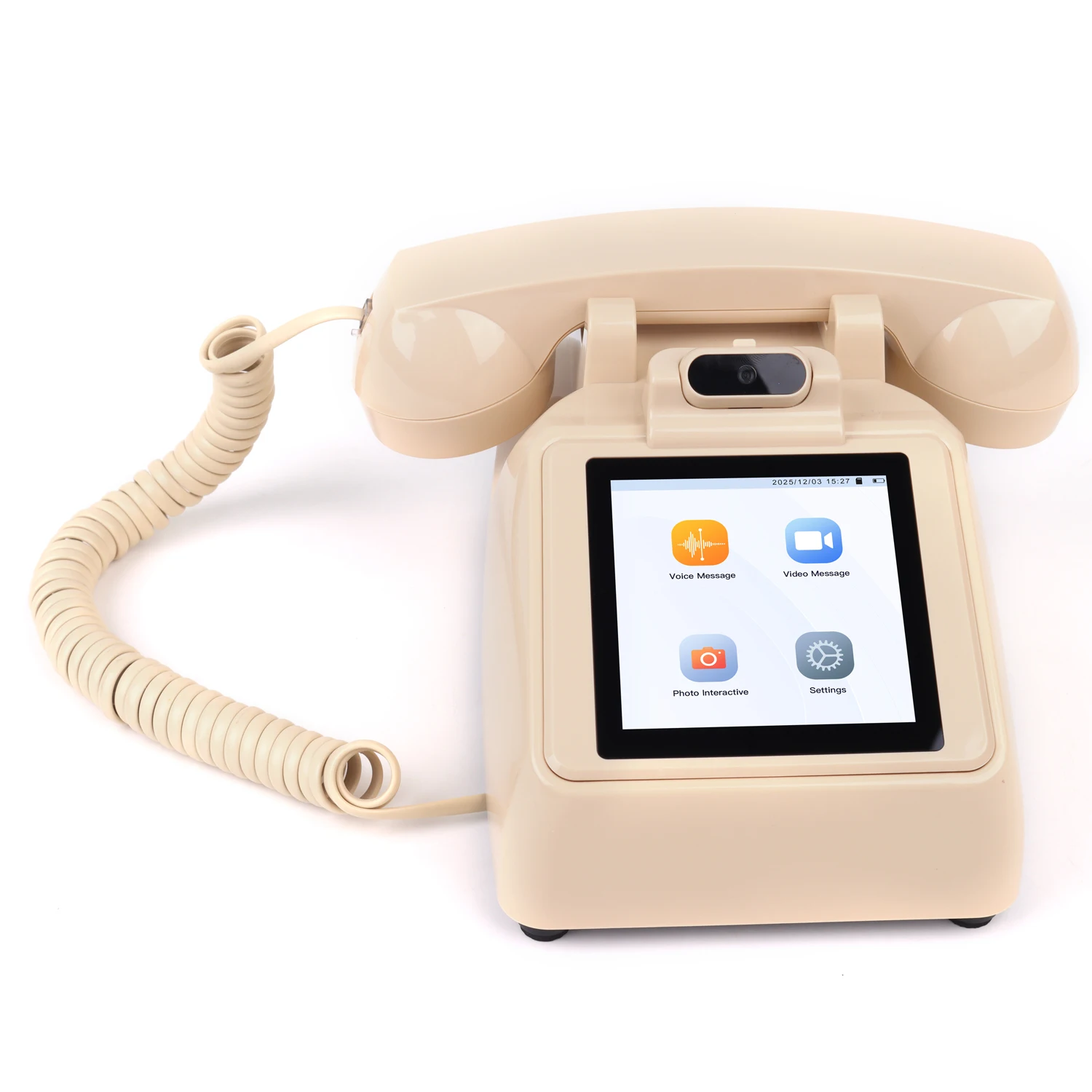 S220630bf86834bc1b68396efbacb7eefQ New Design Video Audio Telephone Guestbook Wedding Reception 64GB Video & Audio Guestbook For Wedding Party