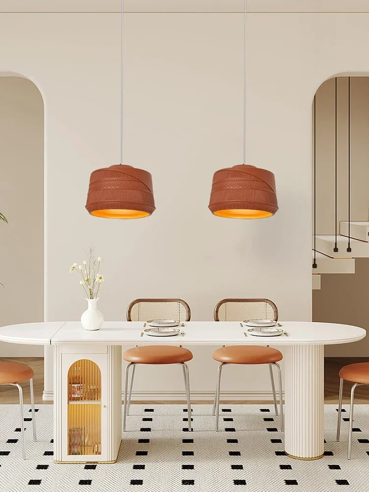 French Retro Restaurant Wabi-Sabi Chandelier Minimalist Study Bedroom Led Lights Cafe Room Decor Lamparas colgantes para techo
French Retro Restaurant Wabi-Sabi Chandelier Minimalist Study Bedroom Led Lights Cafe Room Decor Lamparas colgantes para techo