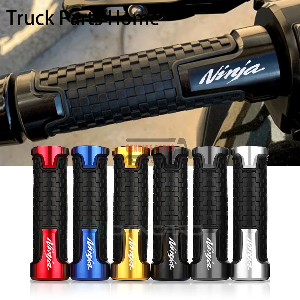 Motorcycle Handle Grip 7/8 "22mm CNC Rubber Handlebar Grips For Kawasaki Ninja 250 400 650 1000 ZX-6R ZX-10R ZX-25R Accessories
Motorcycle Handle Grip 7/8 "22mm CNC Rubber Handlebar Grips For Kawasaki Ninja 250 400 650 1000 ZX-6R ZX-10R ZX-25R Accessories