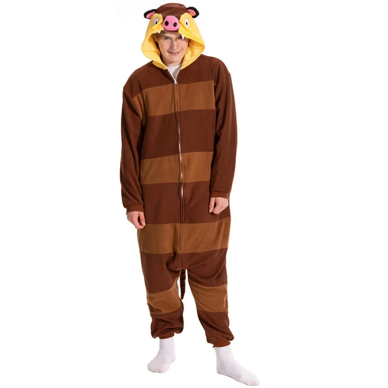 Adult Halloween onesie cartoon opossum pajamas for women animal Kigurumi pyjamas homewear cosplay party costume
Adult Halloween onesie cartoon opossum pajamas for women animal Kigurumi pyjamas homewear cosplay party costume