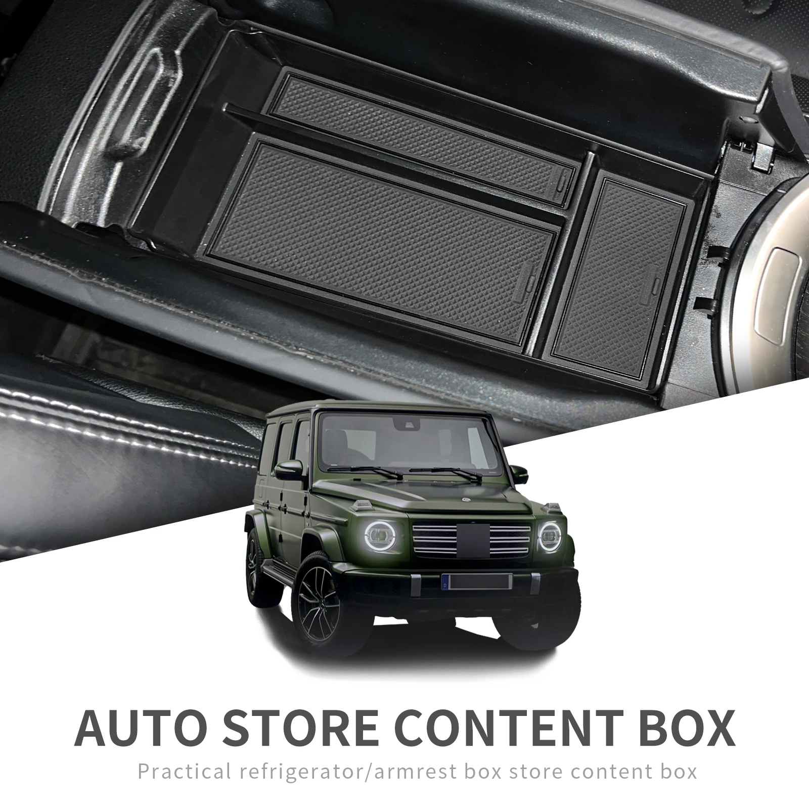 Контейнер для хранения с центральным подлокотником, лоток для Benz G350, G400, G500, G63, AMG 2019-2024, органайзер, аксессуары, черный
Контейнер для хранения с центральным подлокотником, лоток для Benz G350, G400, G500, G63, AMG 2019-2024, органайзер, аксессуары, черный