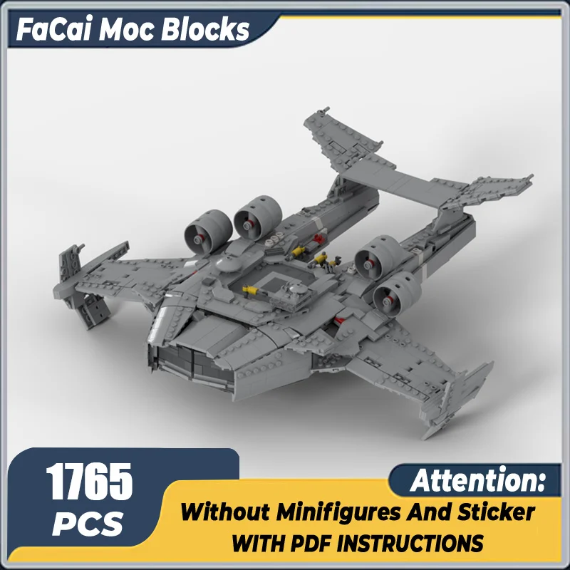 

Military Series Moc Building Blocks 2 RDA S-76 Seadragon Model Technology Brick DIY Assembly Fighter Toys Holiday Gifts