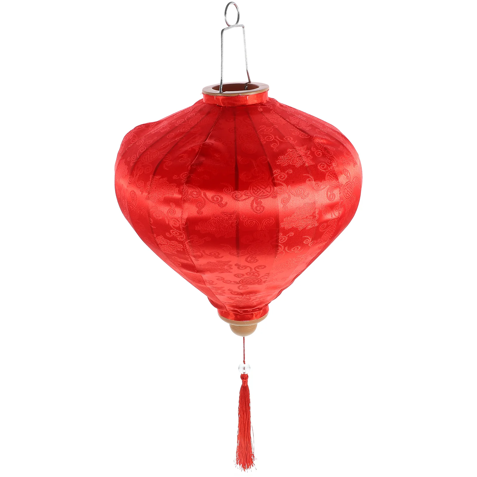 

Hanging Lamp Vietnamese Lantern Chinese Lanterns Outdoor Asian Silk Decorate Decorative Red Indoor for