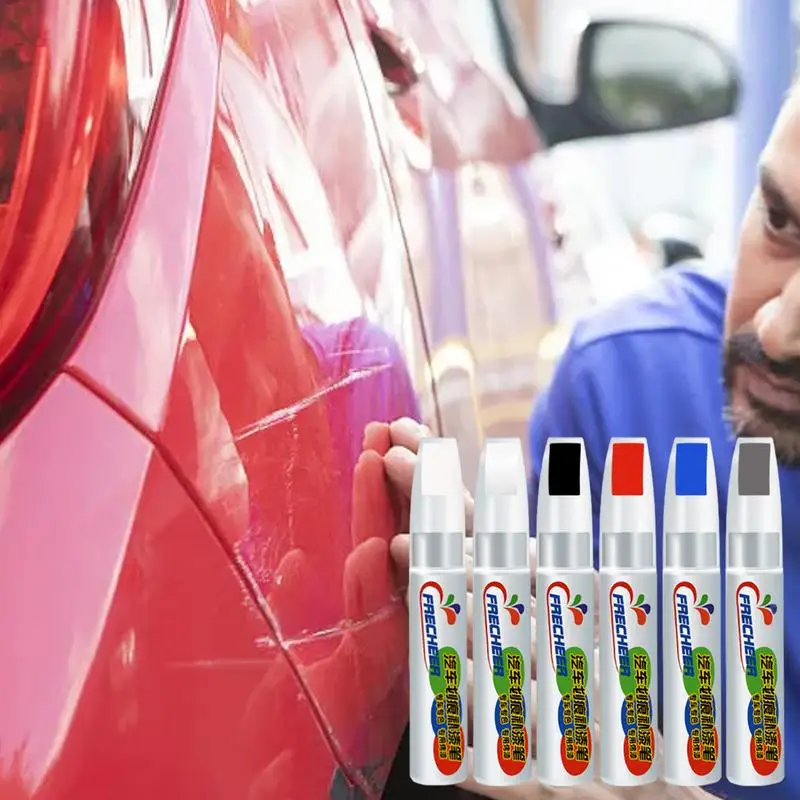 

Car Touch Up Paint Pen Scratch Repair Tyre Paint Marker Tire Pen Exterior Maintenance Accessories Rust Resistant Styling Wheel