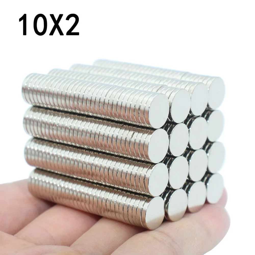 

5/10/20/30/40 Pcs 10x2 Neodymium Magnet 10mm x 2mm N35 NdFeB Round Super Powerful Strong Permanent Magnetic imanes Disc 10*2