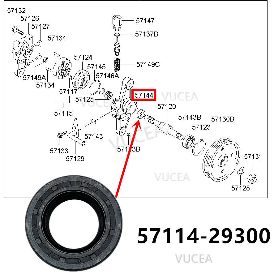 POWER STEERING Oil Seal Of Direction Booster Pump For Hyundai Accent Elantra Sonata Verna Coupe For Kia RIO Cerato Qianlima
POWER STEERING Oil Seal Of Direction Booster Pump For Hyundai Accent Elantra Sonata Verna Coupe For Kia RIO Cerato Qianlima