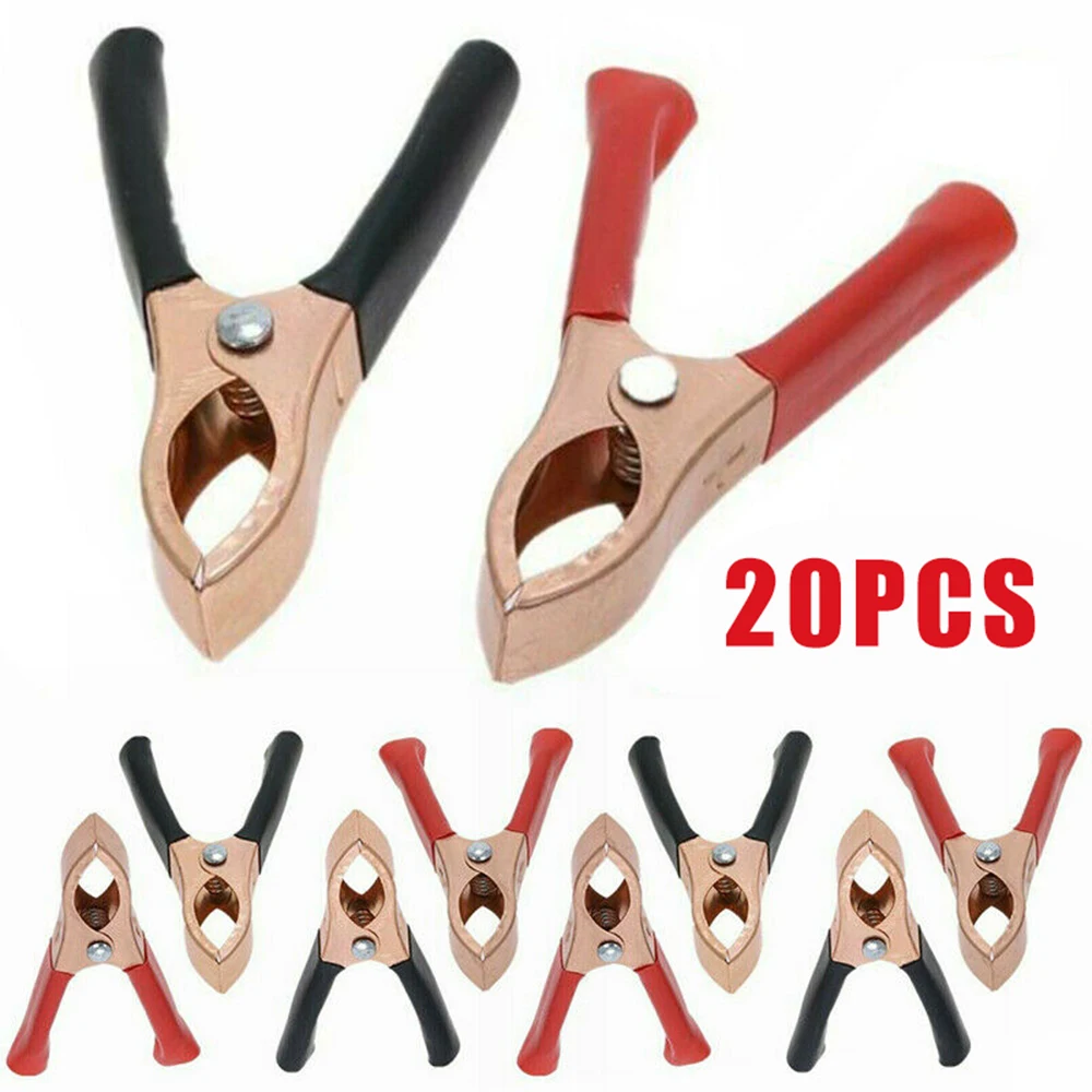 10* Red Alligator Clip +10* Black Alligator Clip 30A Car Battery Clip Cables Alligator Clips Charger Clamp Repair Tools
10* Red Alligator Clip +10* Black Alligator Clip 30A Car Battery Clip Cables Alligator Clips Charger Clamp Repair Tools