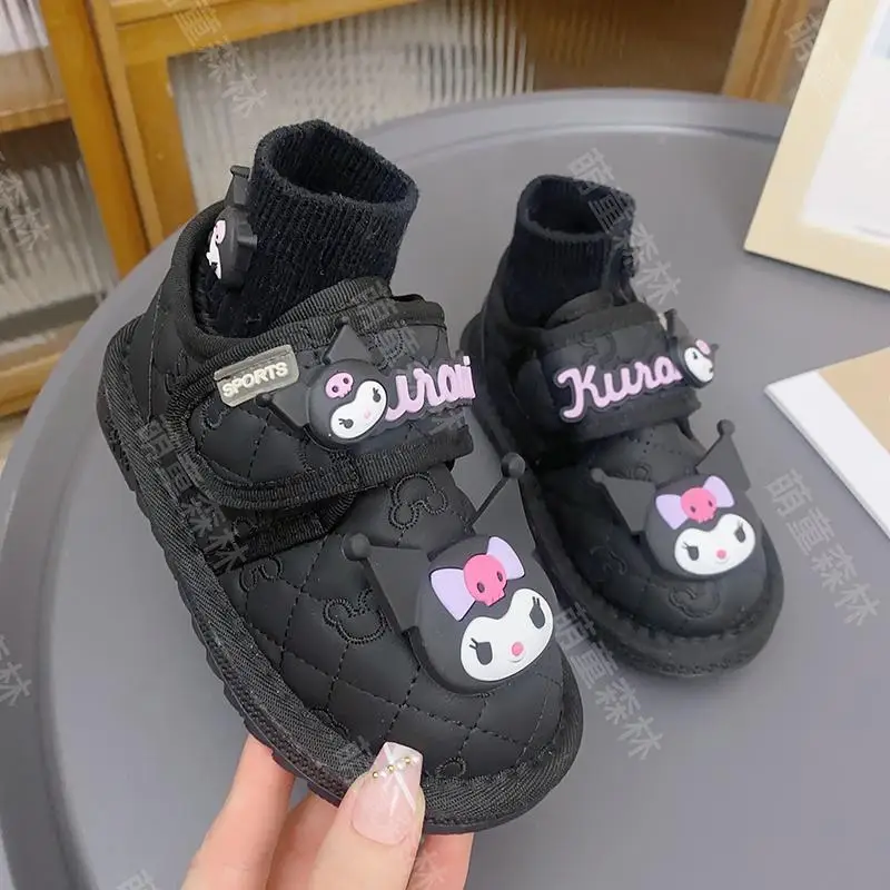 Sanrio Kuromi Anime Children Plush Cotton Shoes Korean Version Cartoon Cute Winter Comfortable Kawaii Casual Warm Cotton Shoes
Sanrio Kuromi Anime Children Plush Cotton Shoes Korean Version Cartoon Cute Winter Comfortable Kawaii Casual Warm Cotton Shoes