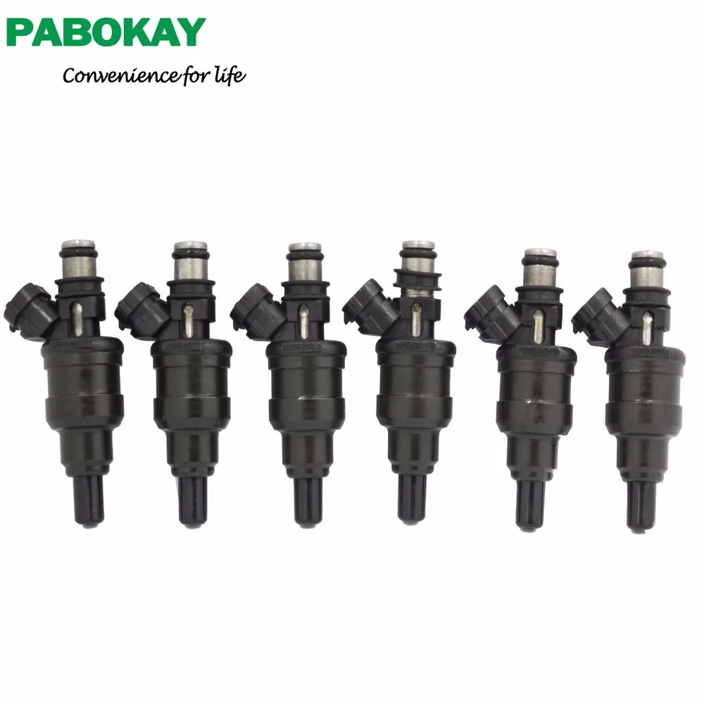 6 pieces x For 89-95 Toyota 4Runner Pickup 3.0L V6 fuel injector 195500-5410 23209-65020 23250-65020 155-0108 FJ526 4G1594 M265
6 pieces x For 89-95 Toyota 4Runner Pickup 3.0L V6 fuel injector 195500-5410 23209-65020 23250-65020 155-0108 FJ526 4G1594 M265