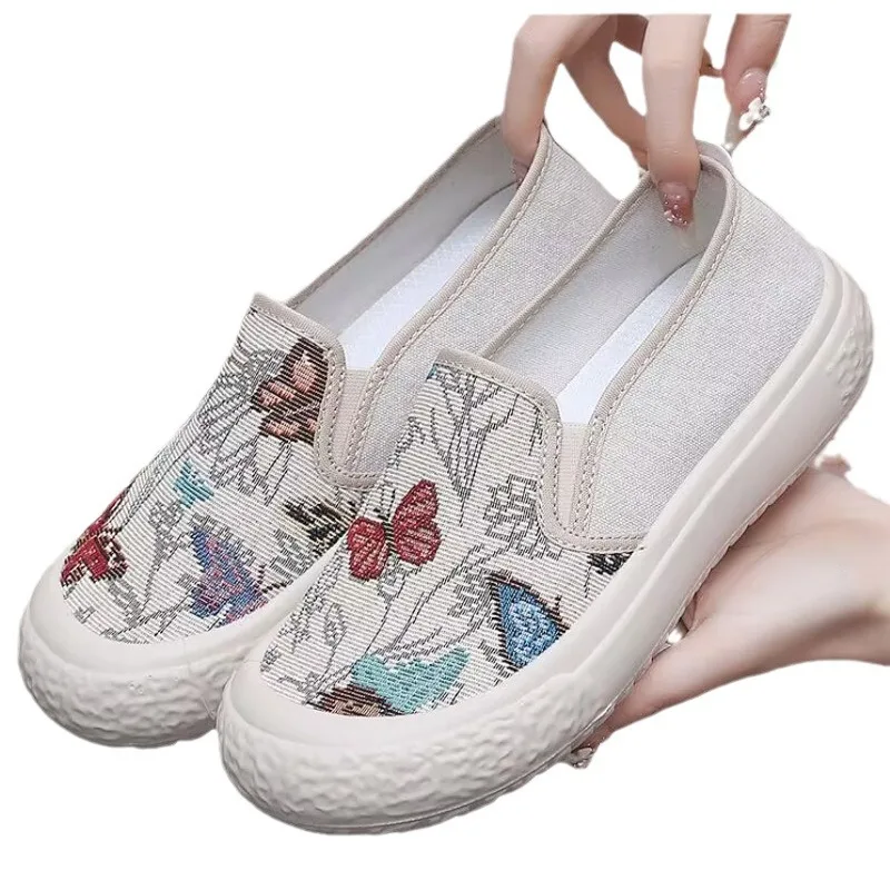 Женские кроссовки на вулканизированной подошве, повседневные туфли-бабочки на платформе, новинка весеннего сезона 2024
Женские кроссовки на вулканизированной подошве, повседневные туфли-бабочки на платформе, новинка весеннего сезона 2024