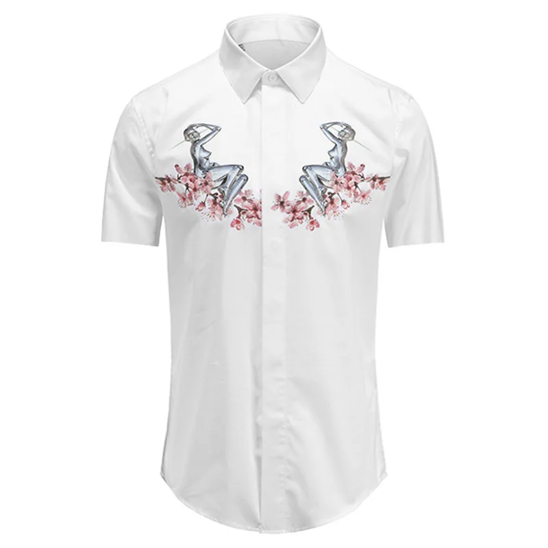 Новинка 2021, роскошные мужские классические модные хлопковые рубашки с цветочным принтом телесного цвета, повседневные рубашки высокого качества с карманами и короткими рукавами, Размеры S 2XL # A36
Новинка 2021, роскошные мужские классические модные хлопковые рубашки с цветочным принтом телесного цвета, повседневные рубашки высокого качества с карманами и короткими рукавами, Размеры S 2XL # A36
