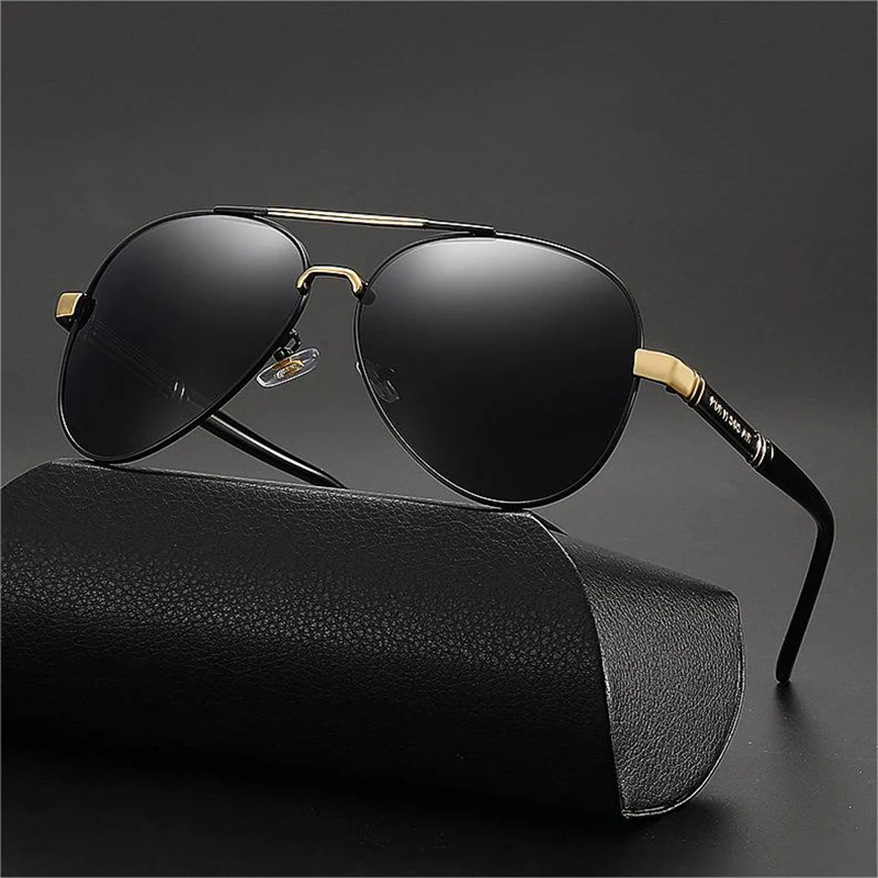 

Pilot Polarized Sunglasses For Men Women Luxury Design Classic Driving UV400 Polaroid Sun Glasses Fashion Eyewear Goggle 2024