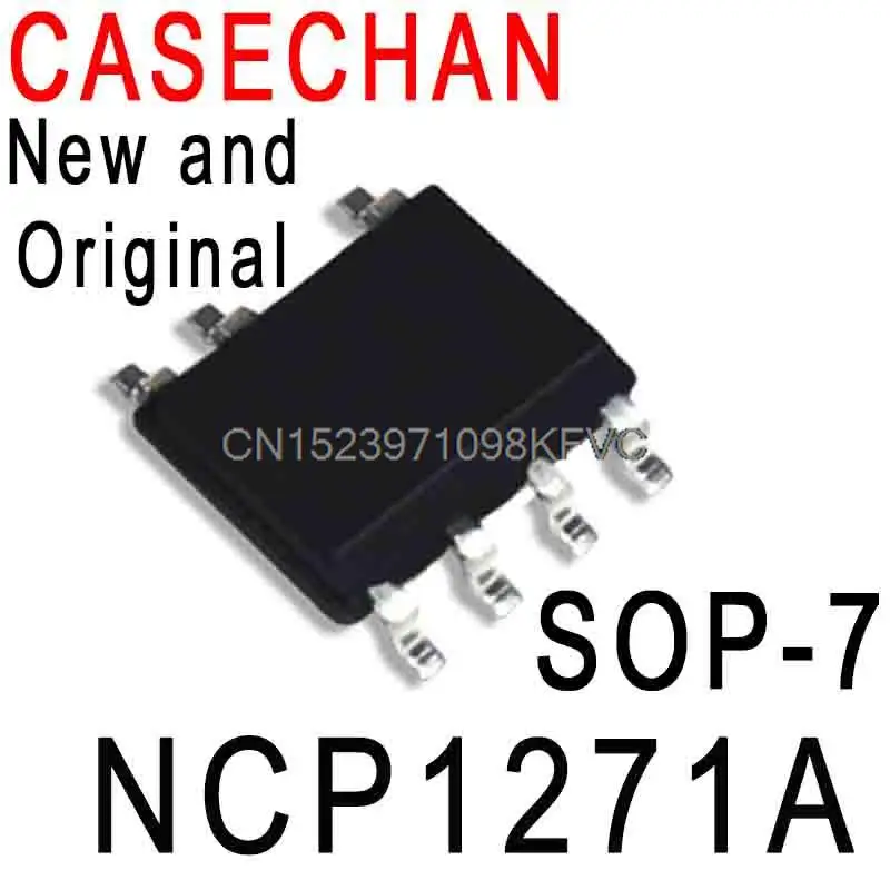 

5PCS New And Original 1271A NCP1271D65R2G SOP-7 SMD LCD Power Management Chip In IC NCP1271A