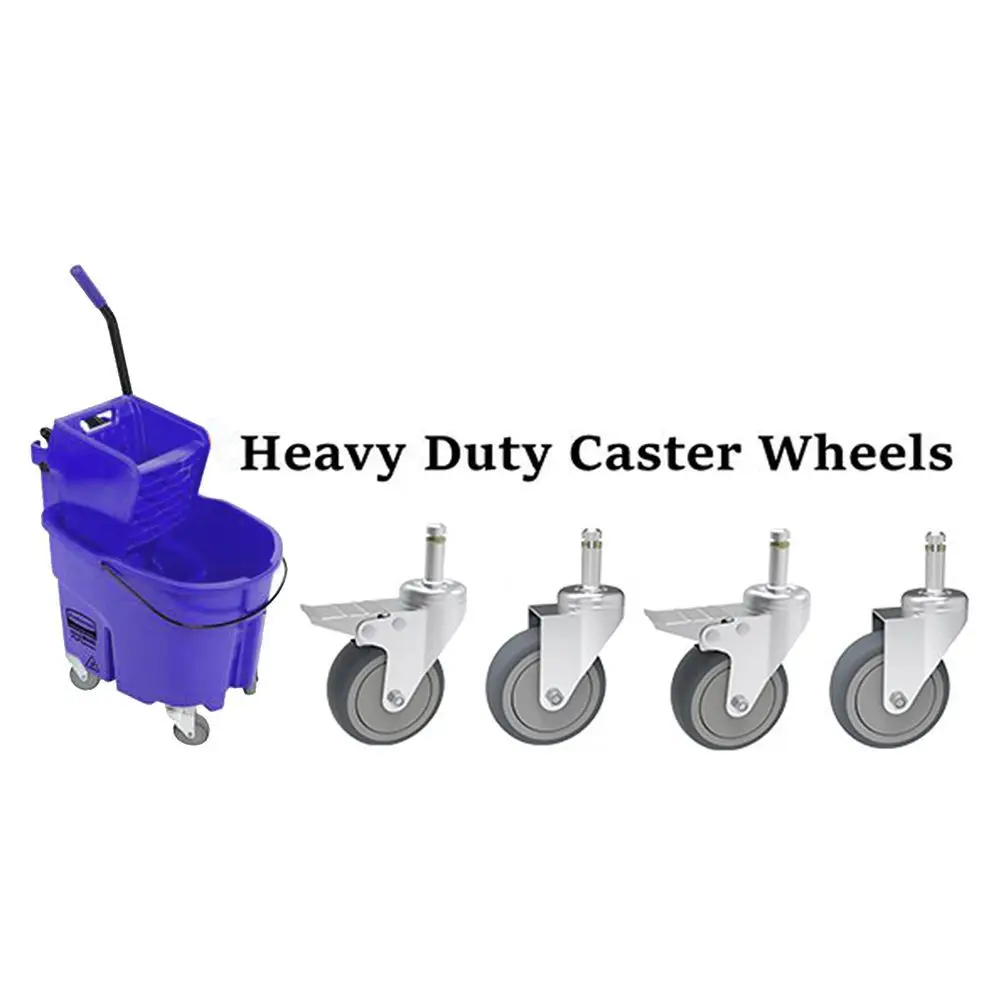 Rubber Swivel Casters Stem Mount Thermoplastic Rubber Trolley Casters 1-3/8\\\" Pole Length 7/16\\\" Stem Diameter
Rubber Swivel Casters Stem Mount Thermoplastic Rubber Trolley Casters 1-3/8\\\" Pole Length 7/16\\\" Stem Diameter