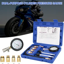 8 Pcs Gasoline Engine Compression Tester Kit Car Pressure Gauge 300PSI Cylinder Pressure Test Tool for Testing Motorcycle Car
8 Pcs Gasoline Engine Compression Tester Kit Car Pressure Gauge 300PSI Cylinder Pressure Test Tool for Testing Motorcycle Car