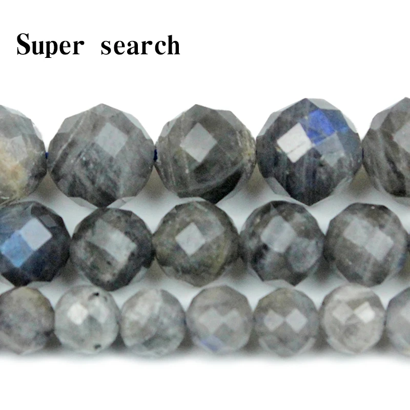 Natural Grey Labradorite Faceted Loose Stone Beads For DIY Making Bracelet Necklace Earring Jewelry Accessories 6 8 10mm
Natural Grey Labradorite Faceted Loose Stone Beads For DIY Making Bracelet Necklace Earring Jewelry Accessories 6 8 10mm