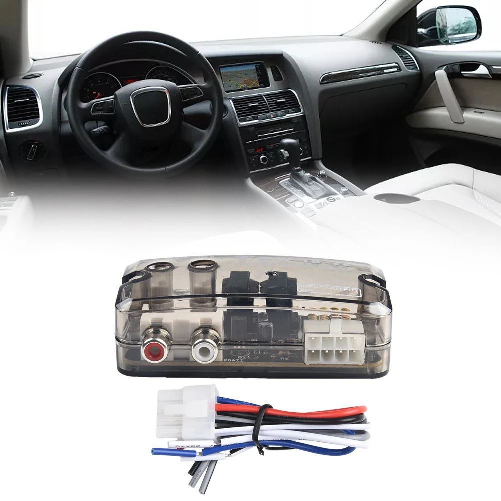 Auto Car Audio Converter Car Stereo Enhancement Kit 2 Or 4 Channel RCA Output Converter 80W 12V Speaker Level Converter
Auto Car Audio Converter Car Stereo Enhancement Kit 2 Or 4 Channel RCA Output Converter 80W 12V Speaker Level Converter