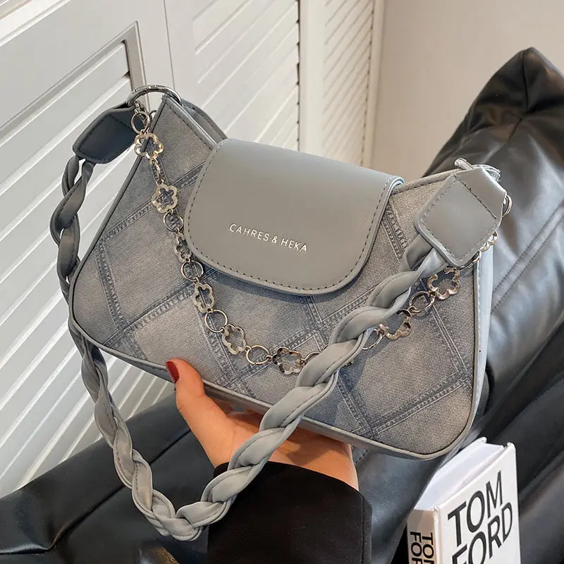 Popular Niche Women New Design High-end Texture Crossbody Bag Ladies Single Shoulder Underarm Bag High Quality Purse Handbag
Popular Niche Women New Design High-end Texture Crossbody Bag Ladies Single Shoulder Underarm Bag High Quality Purse Handbag