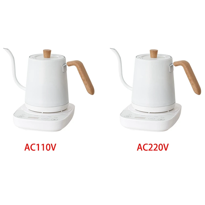 Electric Coffee Kettle Hotel Tea Special Kettle Gooseneck Slender Smart 800Ml 1000W EU Plug
Electric Coffee Kettle Hotel Tea Special Kettle Gooseneck Slender Smart 800Ml 1000W EU Plug
