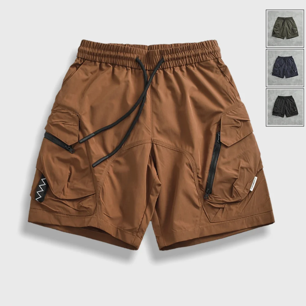Функциональные водонепроницаемые быстросохнущие мужские шорты-карго свободного силуэта с карманами Брюки средней длины в стиле Хай-стрит INS трендовые уличные шорты
Функциональные водонепроницаемые быстросохнущие мужские шорты-карго свободного силуэта с карманами Брюки средней длины в стиле Хай-стрит INS трендовые уличные шорты