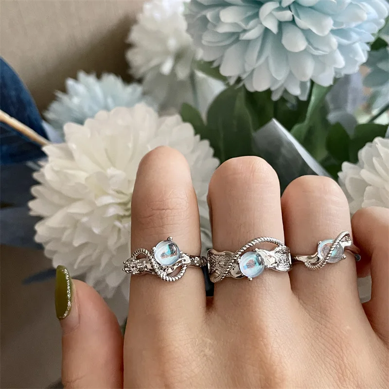 925 Sterling Silver Irregular Moon Stone Open Rings for Women Lover Female Simple Trendy Style Handmade Fine Jewelry Bijoux
925 Sterling Silver Irregular Moon Stone Open Rings for Women Lover Female Simple Trendy Style Handmade Fine Jewelry Bijoux