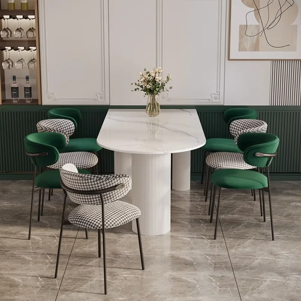 Weddings Restaurant Dining Chairs Transats Gaming Black Metal Legs Unique Chairs Soft Comfort Minimalist Sillas Home Furniture
Weddings Restaurant Dining Chairs Transats Gaming Black Metal Legs Unique Chairs Soft Comfort Minimalist Sillas Home Furniture