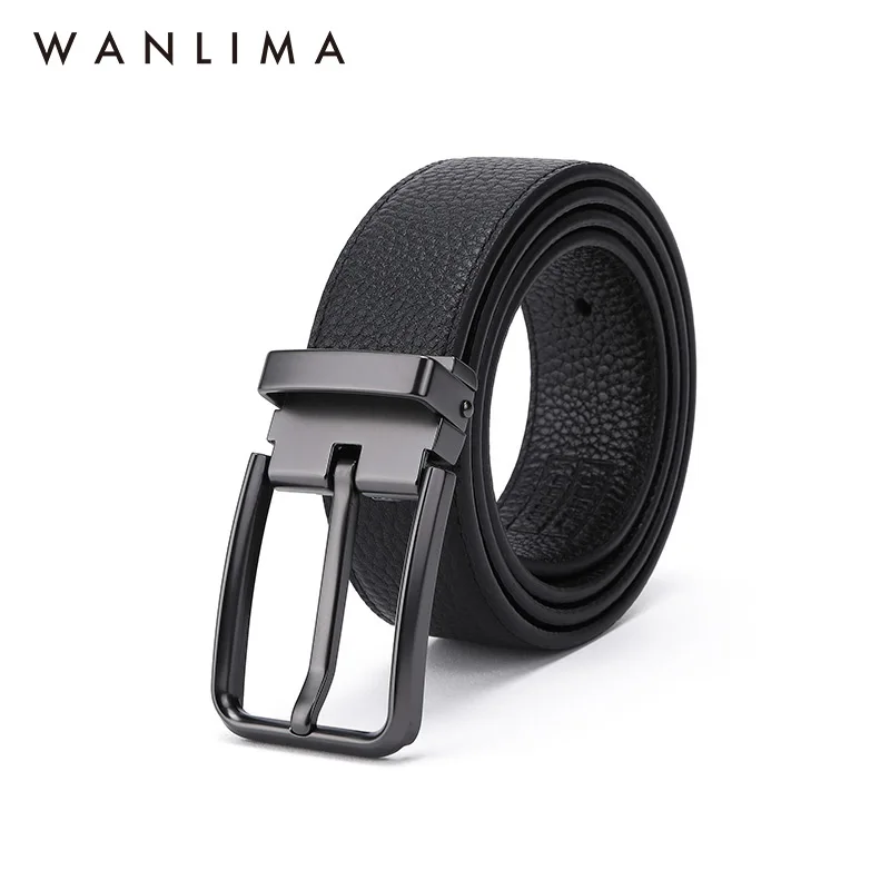 

Wanlima Mens Leather Belts POLICE Belt