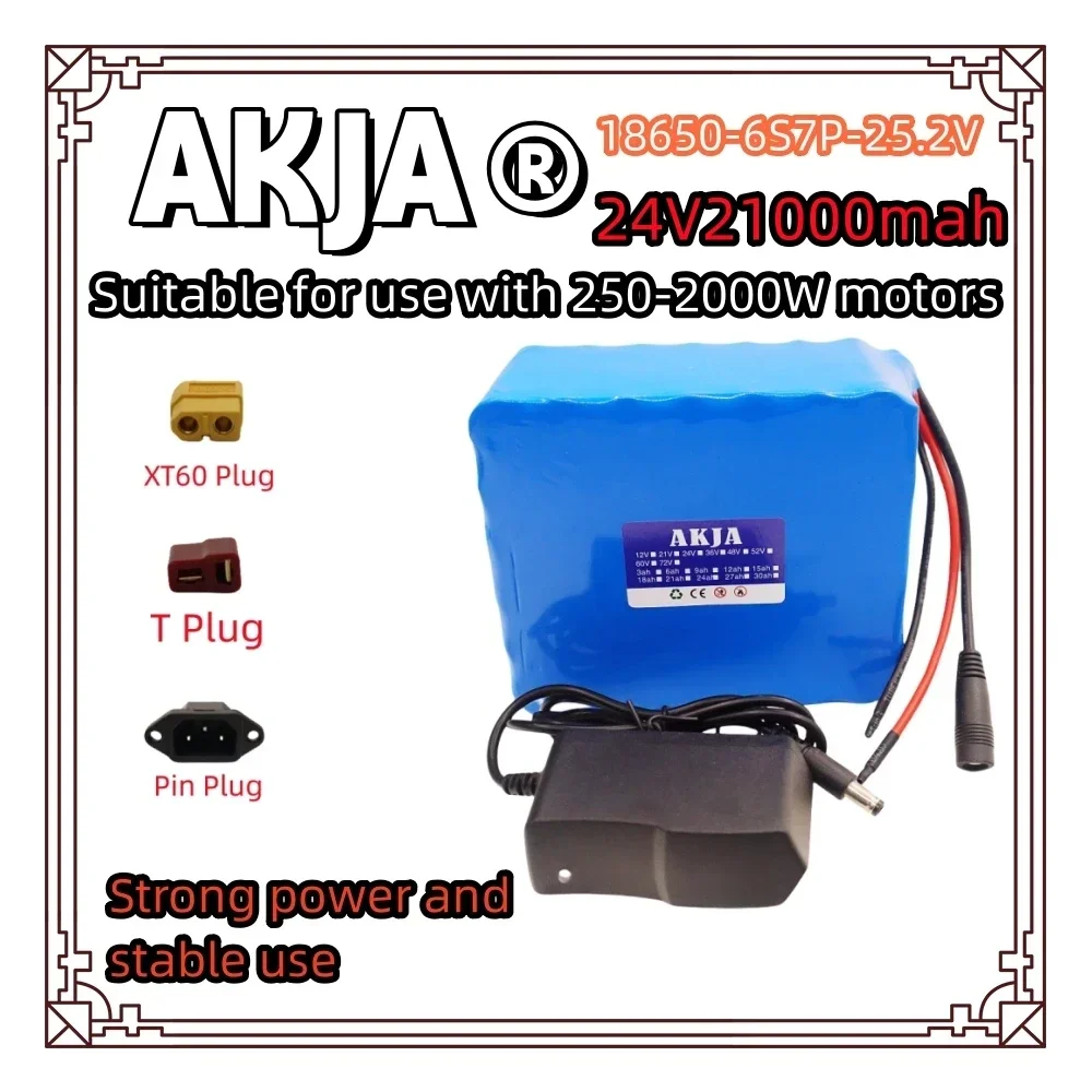 Air fast transportation18650lithium battery pack24V25.2V battery6S7P 21AH suitable for 250-2000W motor new full capacity+charger
Air fast transportation18650lithium battery pack24V25.2V battery6S7P 21AH suitable for 250-2000W motor new full capacity+charger