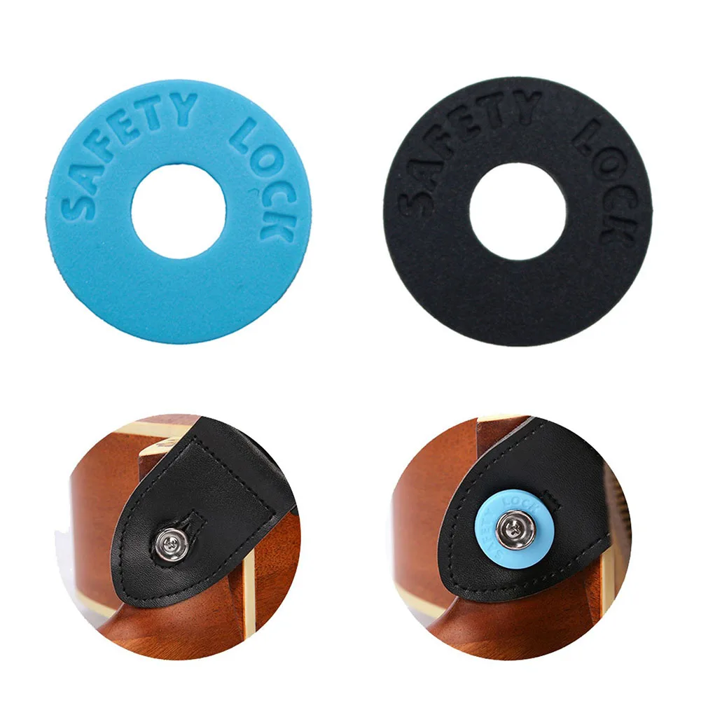 Convenient Rubber Guitar Strap Locks No Need for Special Connectors Suitable for Acoustic Electric Bass Guitars
Convenient Rubber Guitar Strap Locks No Need for Special Connectors Suitable for Acoustic Electric Bass Guitars
