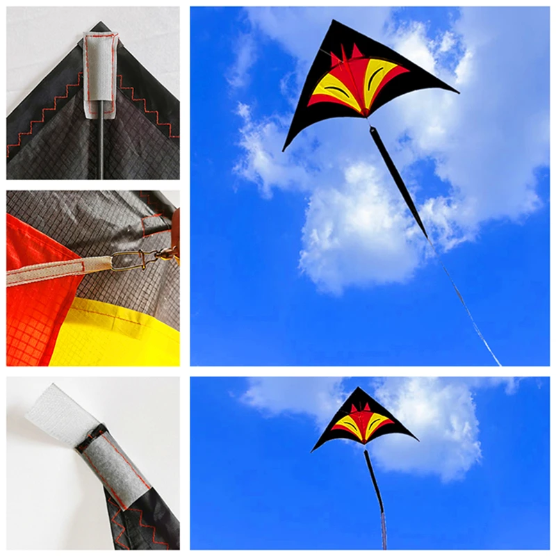 free shipping firefox kite for adults high grade 544 soft umbrella fabric triangle long tail breeze easy to fly
free shipping firefox kite for adults high grade 544 soft umbrella fabric triangle long tail breeze easy to fly