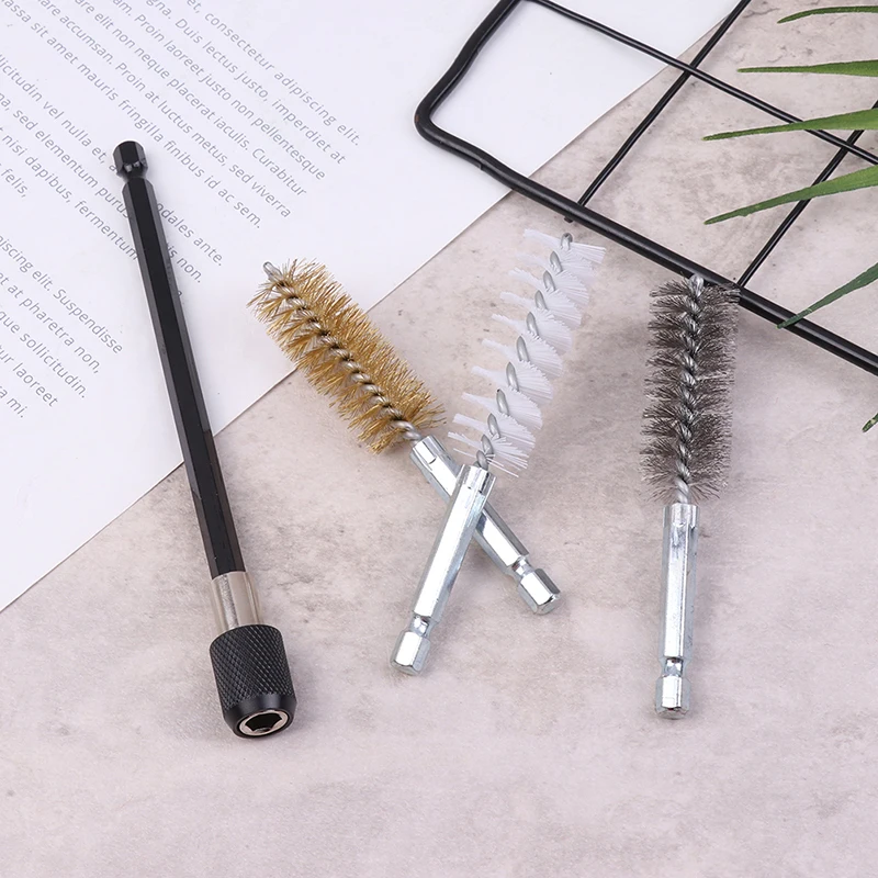 6Pcs Hex Shank Brush with Rod Polishing Deburring Wire Pipe Brush Car Paint Remover Wire Rust Cleaner Machinery Tool Set
6Pcs Hex Shank Brush with Rod Polishing Deburring Wire Pipe Brush Car Paint Remover Wire Rust Cleaner Machinery Tool Set