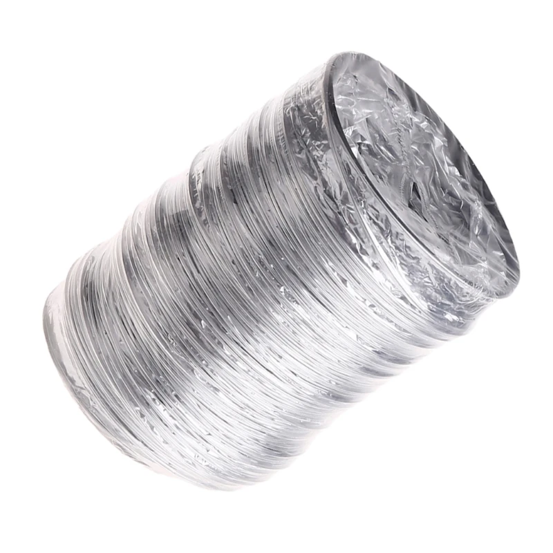 581C 3Inch 80mm Ventilator Pipe Aluminum Tube Air Ventilation Pipe Hose Flexible Exhaust Duct for Air System Vent 3/6M
581C 3Inch 80mm Ventilator Pipe Aluminum Tube Air Ventilation Pipe Hose Flexible Exhaust Duct for Air System Vent 3/6M