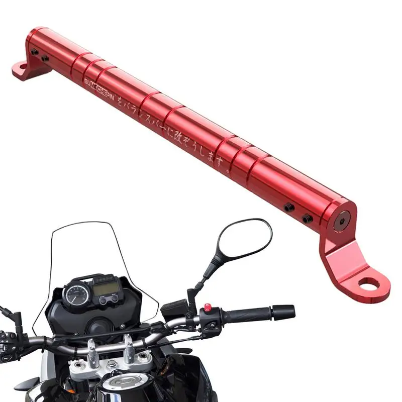 

Motorcycle Cross Bar Aluminum Alloy Motorcycle Crossbar Brace Crossbar Handlebar Extended Reinforcement Motorbike Accessories