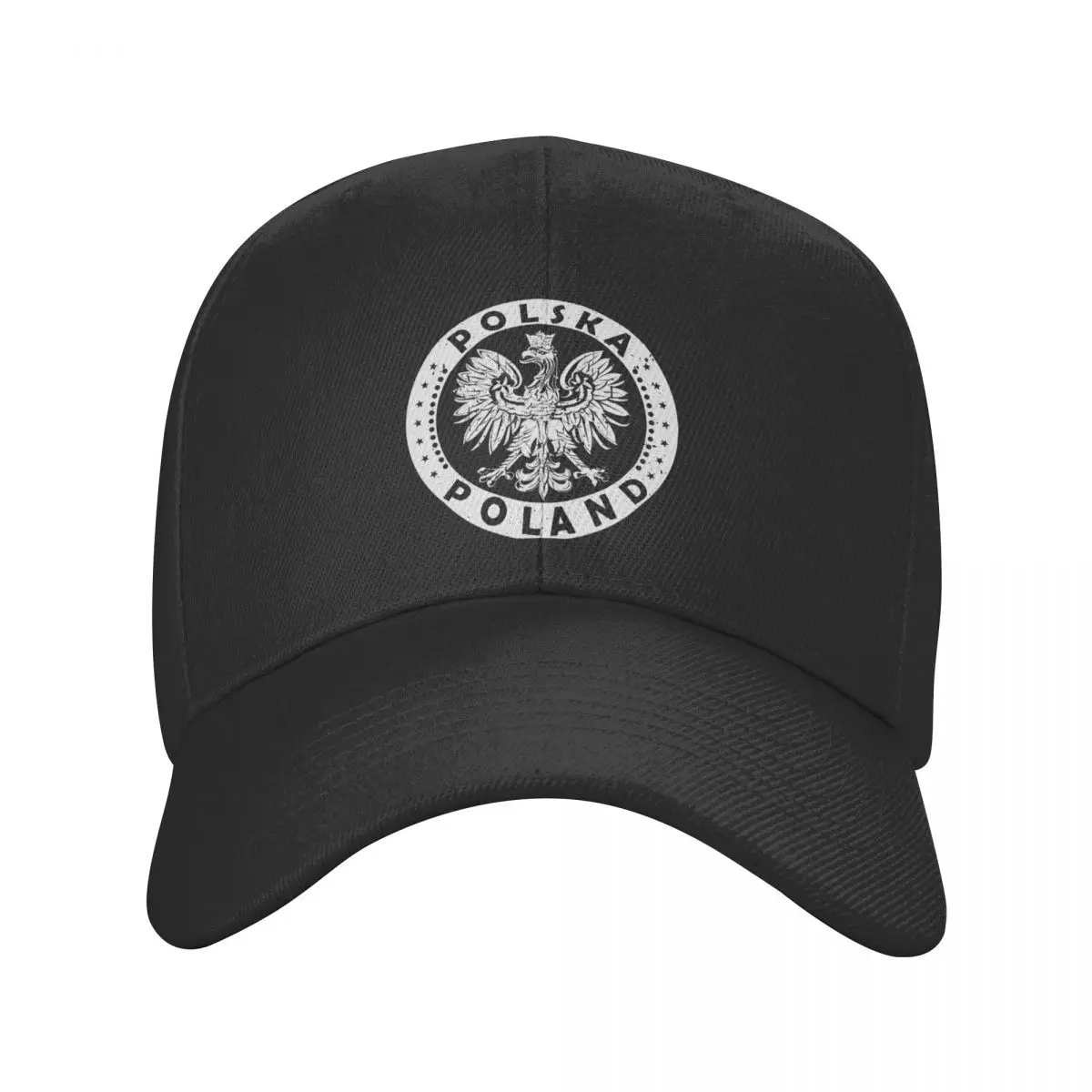 

Vintage Polska Polish Eagle Punk Baseball Cap Men Women Breathable Poland Coat Of Arms Dad Hat Sports
