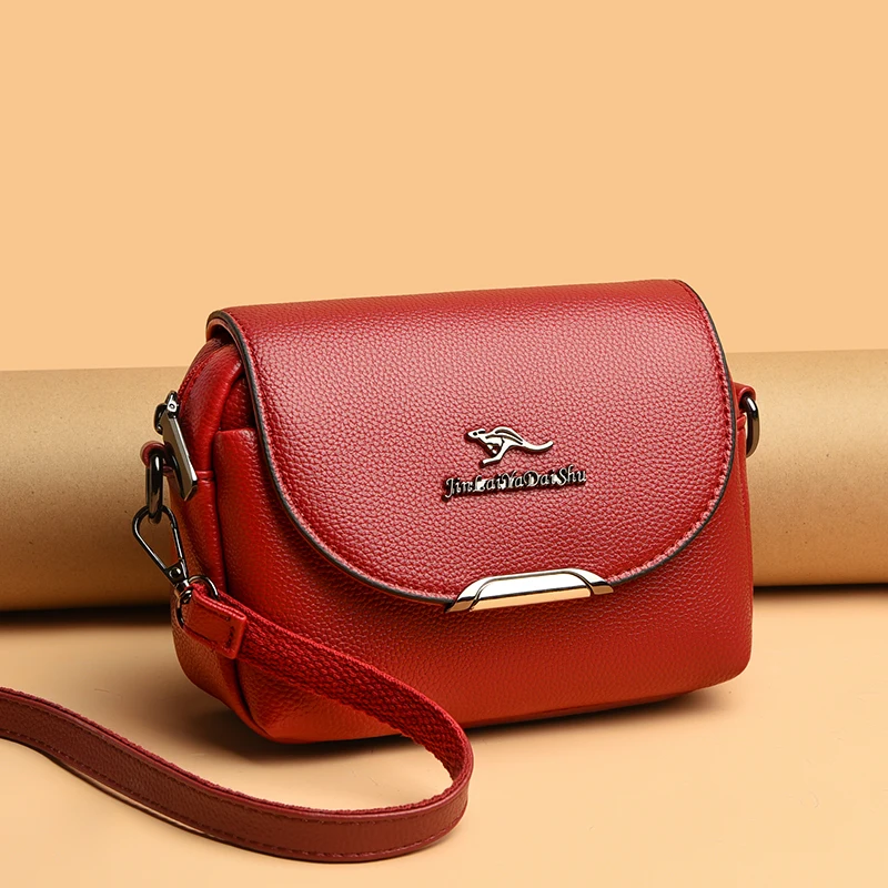 Luxury Brand Women's Shoulder Bags High Quality Split Leather Flap Crossbody Shoulder Bag Purses and Handbags Female 2022 Bolsos
Luxury Brand Women's Shoulder Bags High Quality Split Leather Flap Crossbody Shoulder Bag Purses and Handbags Female 2022 Bolsos