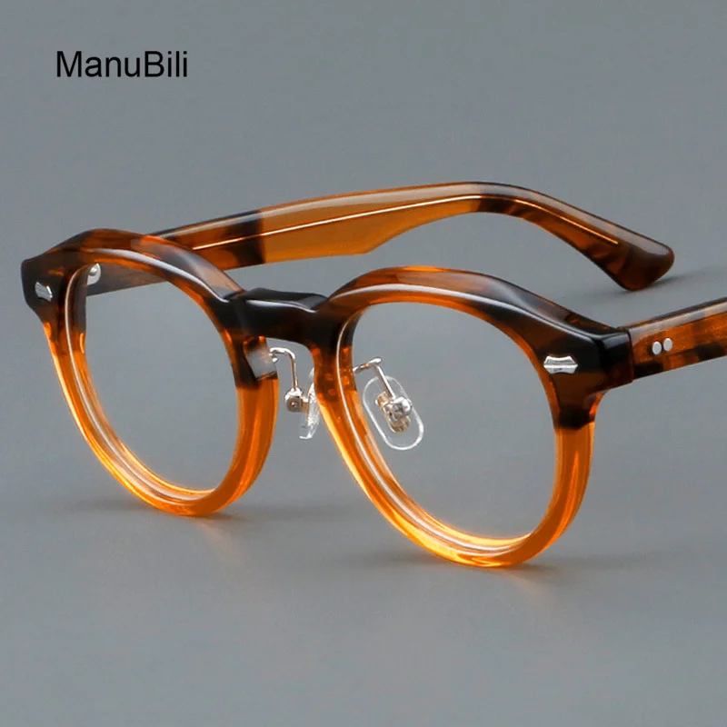 Luxury Fashion Retro Round Eyeglasses Acetate Eyewear Myopia Astigmatism Hyperopia Optical Prescription Frames glasses women
Luxury Fashion Retro Round Eyeglasses Acetate Eyewear Myopia Astigmatism Hyperopia Optical Prescription Frames glasses women