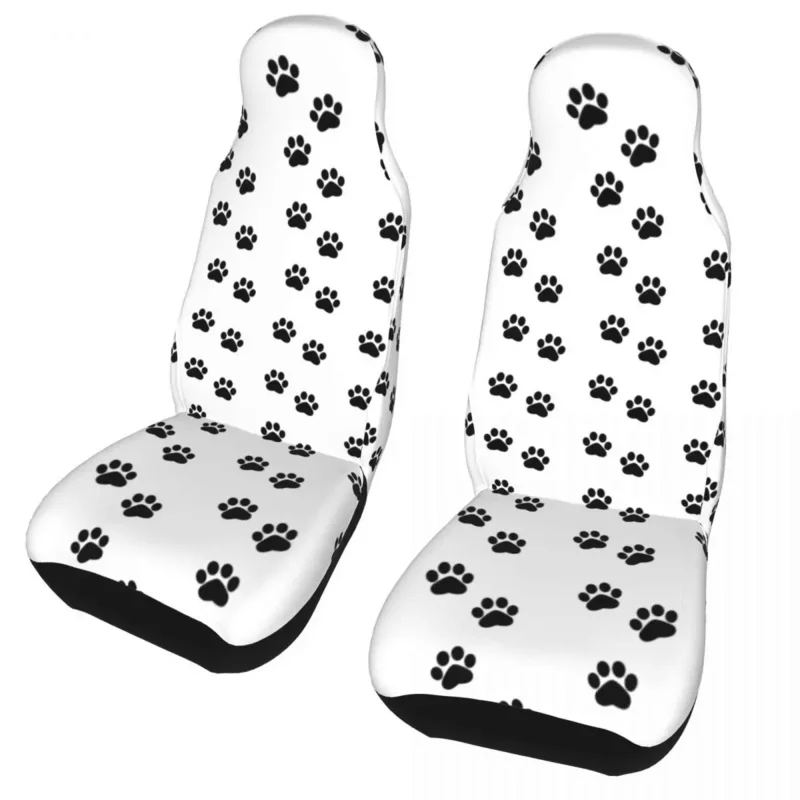 

Dog paw animal foot prints universal cover waterproof women puppy car covers polyester protector