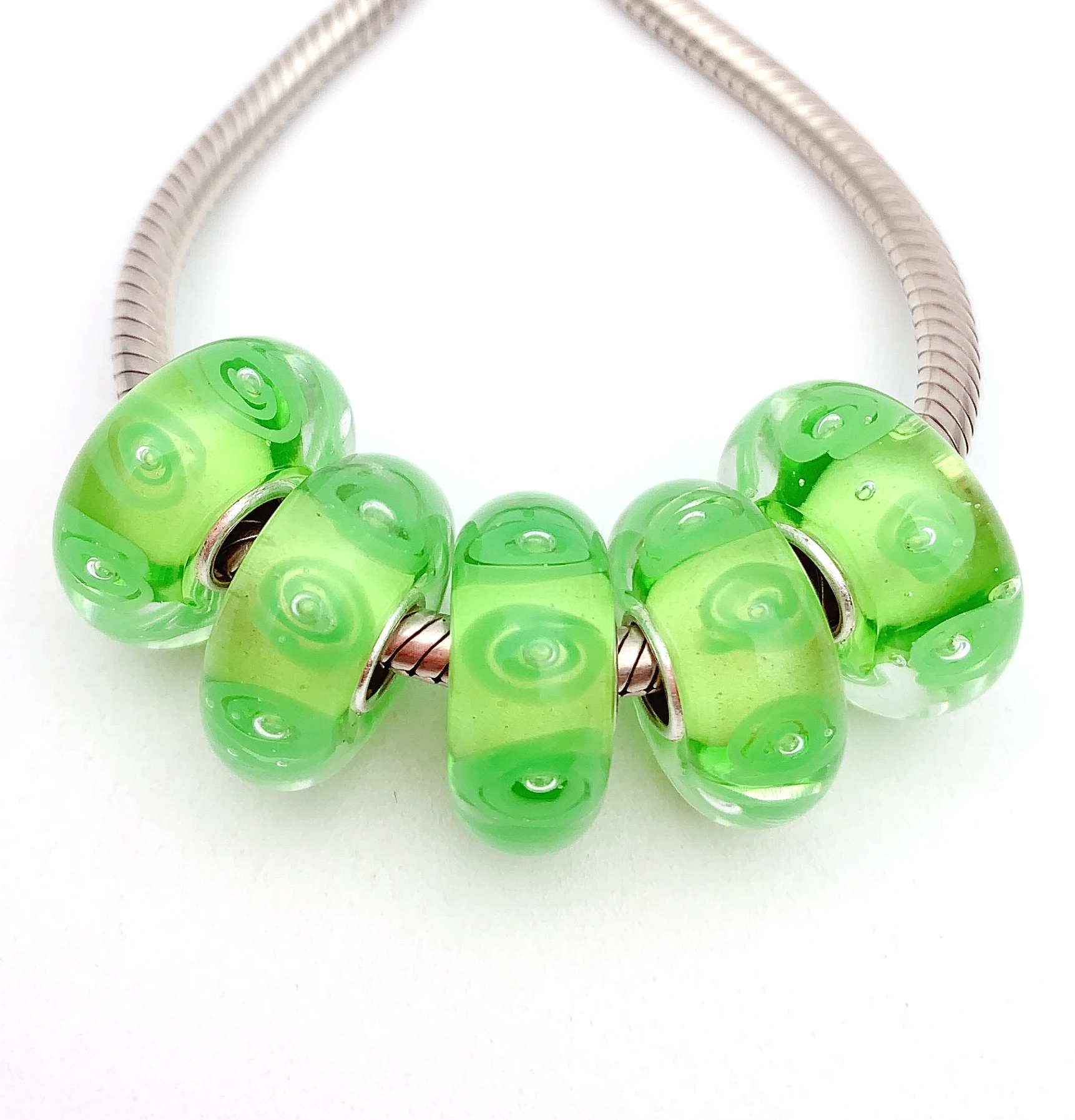 XHYG383 5X 100% Authenticity S925 Sterling Silver Beads Murano GlassBeads Fit European Charms Bracelet Diy Jewelry Lampwork
XHYG383 5X 100% Authenticity S925 Sterling Silver Beads Murano GlassBeads Fit European Charms Bracelet Diy Jewelry Lampwork