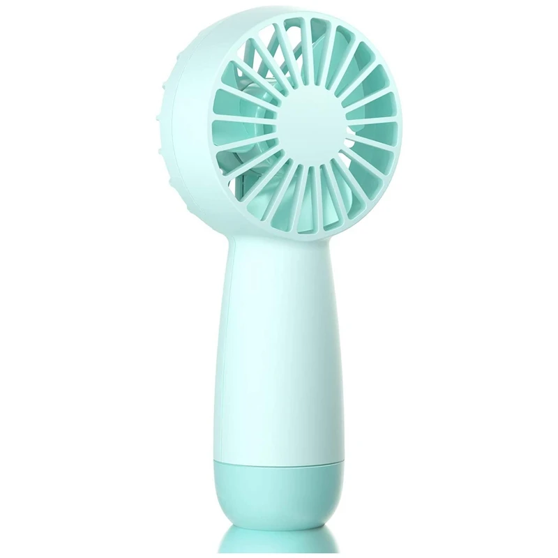 

Mini Battery Operated Fan, Portable Handheld Fan With Lanyard, Personal Pocket Fan With 1500Mah Rechargeable Battery