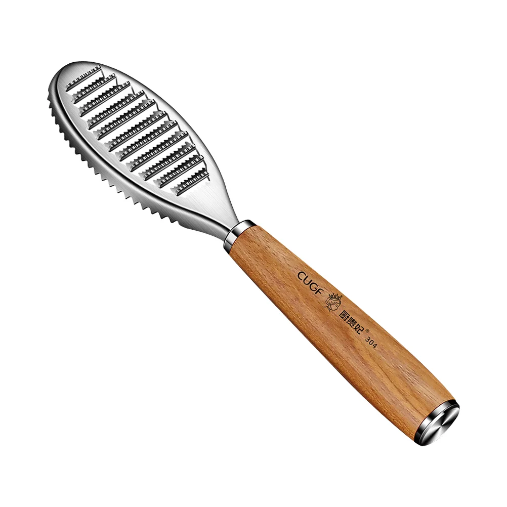 Fish Scaler Cleaning Brush Scraper Tool Skin Cleaner Kitchen Scraping Wood Removing Peeler Home Gadget
Fish Scaler Cleaning Brush Scraper Tool Skin Cleaner Kitchen Scraping Wood Removing Peeler Home Gadget
