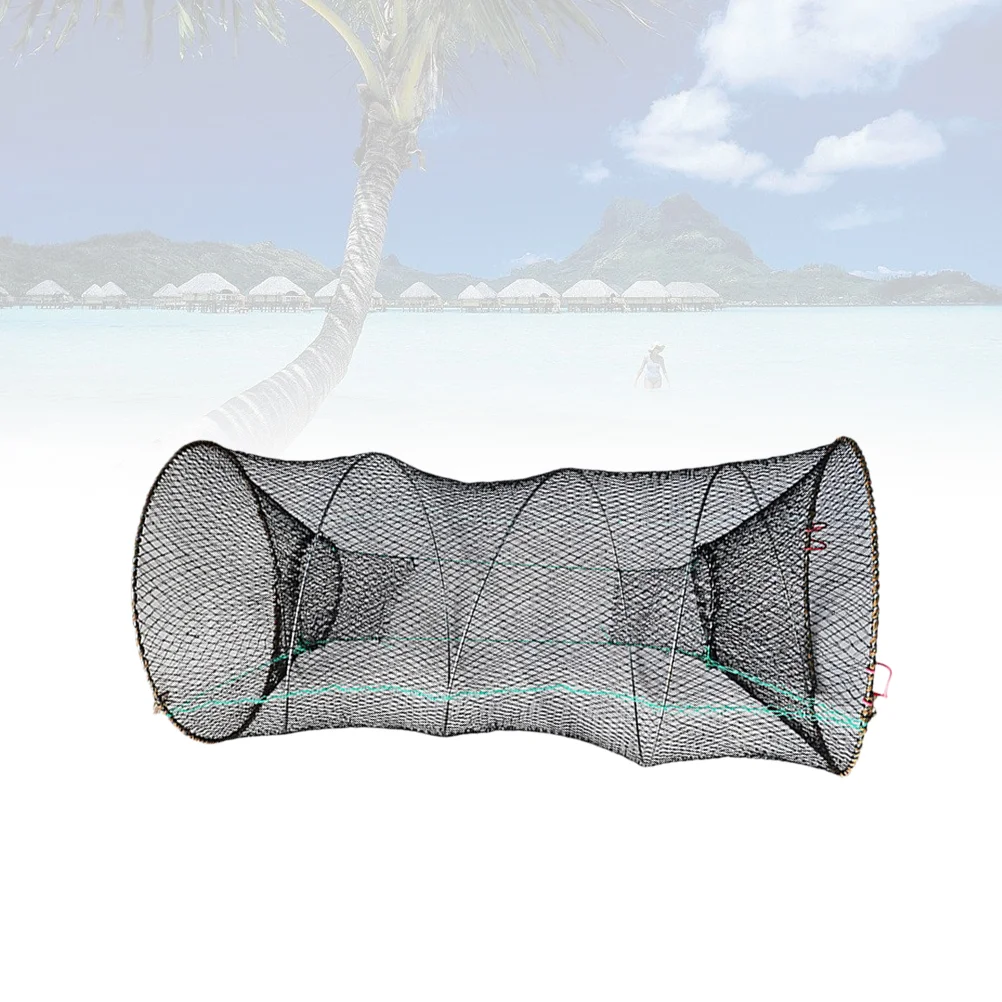 Foldable Bait Cast Mesh Trap Net Portable Fishing Landing Net Shrimp Cage for Fish Lobster Prawn Minnow Crayfish Crab with Hand
Foldable Bait Cast Mesh Trap Net Portable Fishing Landing Net Shrimp Cage for Fish Lobster Prawn Minnow Crayfish Crab with Hand