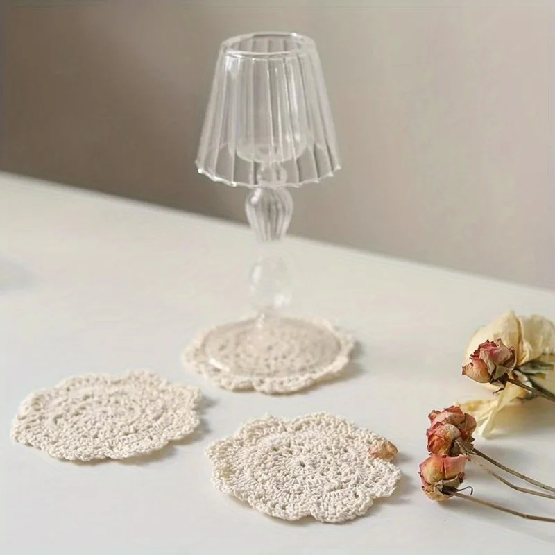 Hand-Woven Heat-Resistant Coasters - 4-Piece Table Mat Set 2 S2247eacc9443492fa3b1f99cd22c38a58