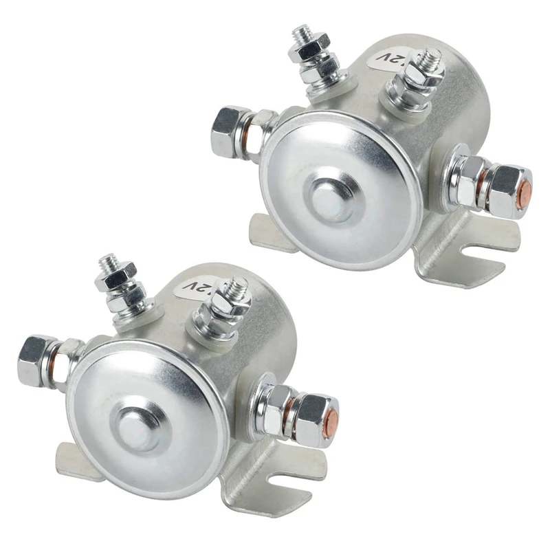 2X Max 300A Continuous Duty Solenoid Relay 12V DC Starter Solenoid For Golf Carts,Winch ,Marine In Rush
2X Max 300A Continuous Duty Solenoid Relay 12V DC Starter Solenoid For Golf Carts,Winch ,Marine In Rush