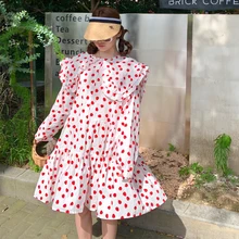 Plus Size Spring 2022 New Oversized Long Sleeve Dresses For Women Fashion Sweet Round Neck Floral Printing Vestidos Mujer Ins
Plus Size Spring 2022 New Oversized Long Sleeve Dresses For Women Fashion Sweet Round Neck Floral Printing Vestidos Mujer Ins